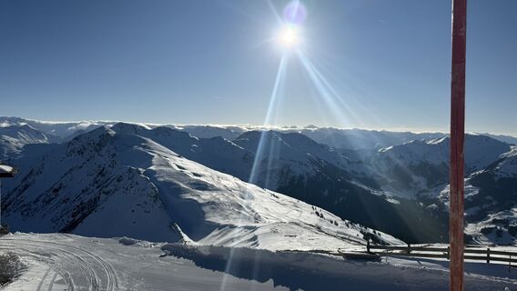 Zdjęcie z Lukas Ebetsberger wzdłuż trasy