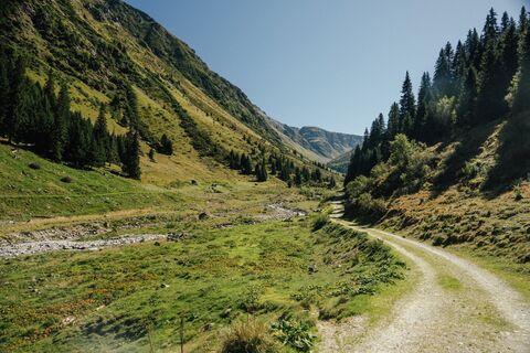 Gemütliches Wandern bei der Lumbreinerbrücke