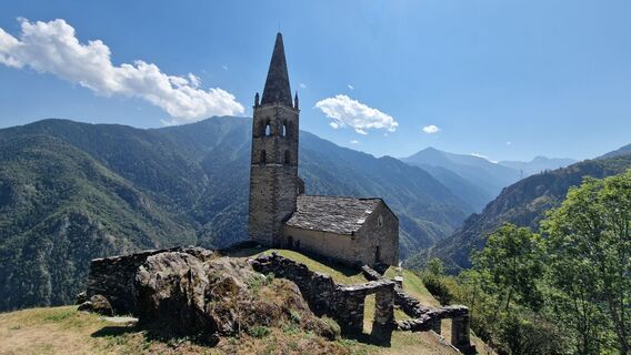 Foto von Fabrizi Mellano entlang der Tour