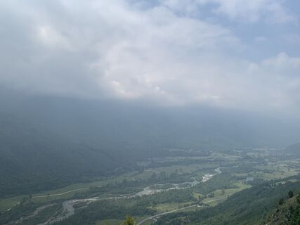 Foto von Toni Lerda entlang der Tour