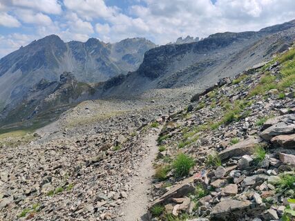 Foto von Xenia Lange entlang der Tour