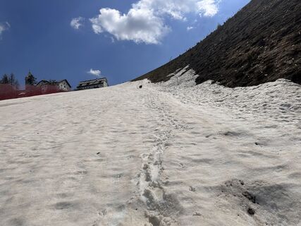 Foto från Reinhard Peter under resans gång