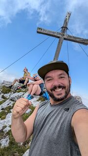 Fotografie z Klaus Lehner na trase