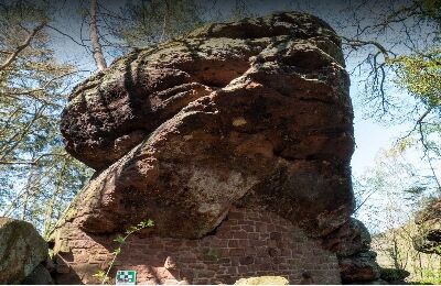 Zwei Brüder Felsgestein