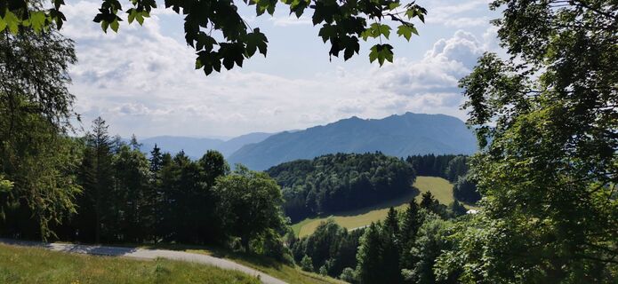 Foto von Klaus Lehner entlang der Tour