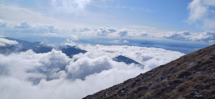 Fotografie z Davide Lucertini na trase