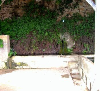 Waschbecken mit Kapillare