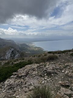 Foto de Jörg Bürkin a lo largo del recorrido