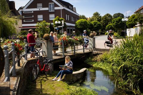 Radfahren in der HellwegBörde - Ortsmitte Bad Westernkotten