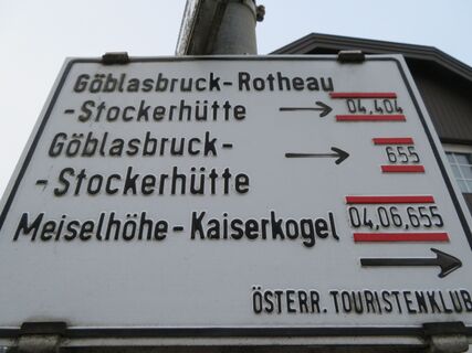 Wilhemsburg/Kreisbach - Göblasbruck - Stockerhütte - Wiesenfeld