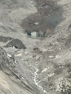 Foto de Heinrich Mocellini a lo largo del recorrido