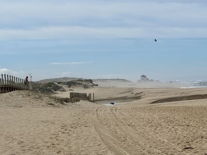 Foto von Heike Hadamus entlang der Tour