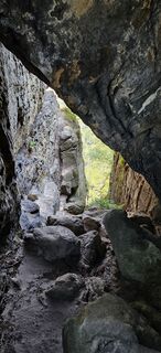 Foto von Bert entlang der Tour