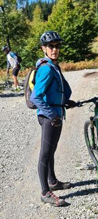 Foto de Gerald Filzwieser a lo largo del recorrido
