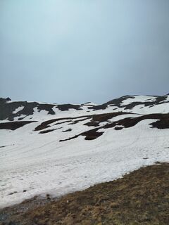 Photo de Miriam Laganella le long du parcours