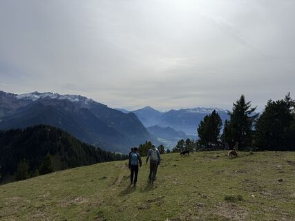 Foto von Moni Schölch entlang der Tour