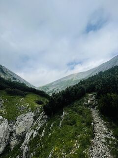 Photo de Elisa Kaufmann le long du parcours