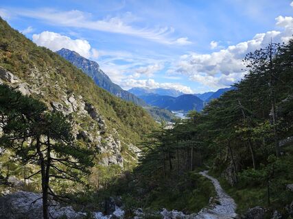 Foto von Florian Dürnegger entlang der Tour