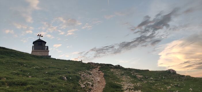 Foto von Andrea Flechl entlang der Tour