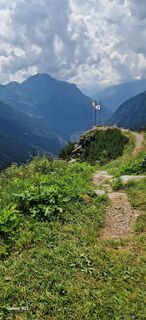 Photo de nadia ghilardi le long du parcours