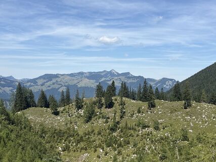 Foto von Silvia Huber entlang der Tour