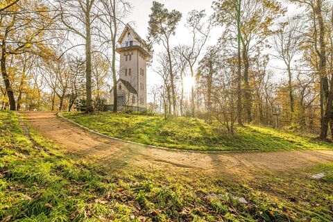 Aussichtsturm im Stadtpark Taucha