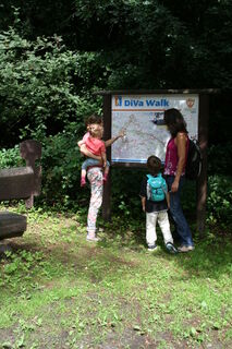 Wandern auf dem DiVa-Walk