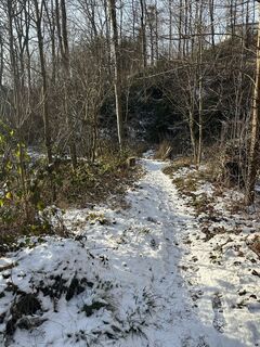 Foto von Irmi Lechner entlang der Tour