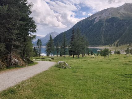 Foto de Markus Braun a lo largo del recorrido