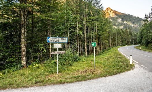 nach Fachwerk kommen wir an die Bundesstrasse und fahren zurück nach Wildalpen