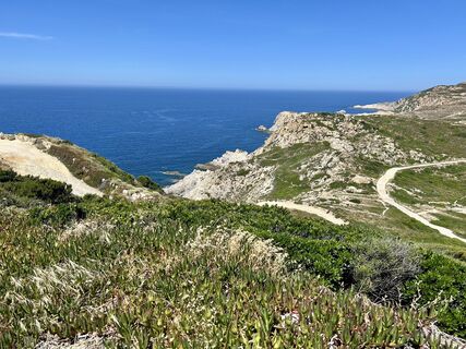 Foto de Hans-Joachim Aberle a lo largo del recorrido