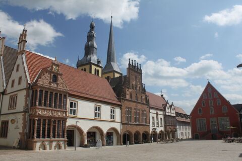 Lemgo Innenstadt und Rathaus