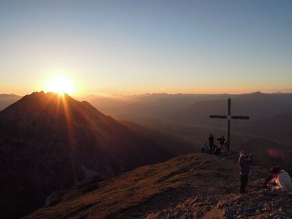 Sonnenaufgang am Stoderzinken