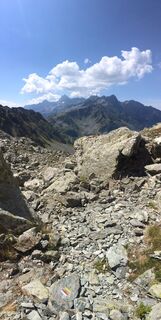Foto von Frédéric Lagandré entlang der Tour