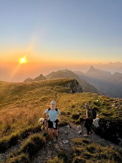 Foto von Aurelian Böhler entlang der Tour