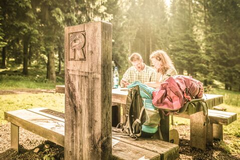 Rastplatz am Rennsteig