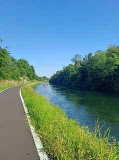 Photo de Greg+Lisa le long du parcours