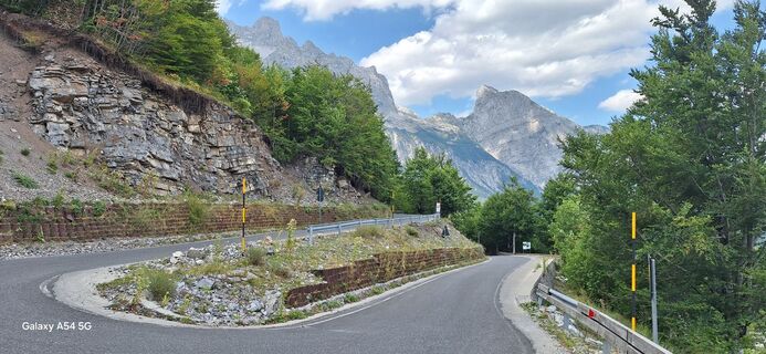 Foto von Simon Laubichler entlang der Tour