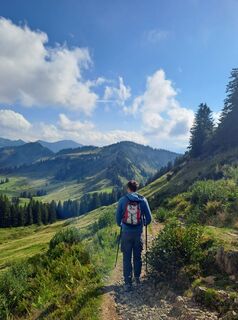 Foto von Greg+Lisa entlang der Tour