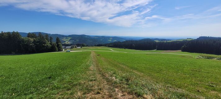 Foto von Werner König entlang der Tour