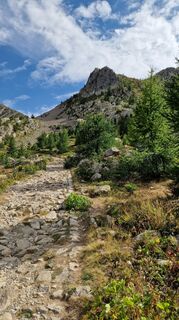 Foto de Fabrizi Mellano a lo largo del recorrido