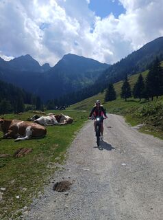 Foto von Horst Hüfinger entlang der Tour
