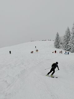 Gipfelhang unterhalb des Hochälpelekopfes
