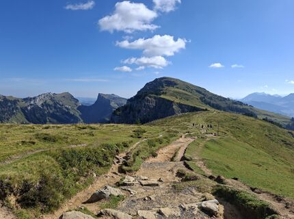 Foto von Pia entlang der Tour