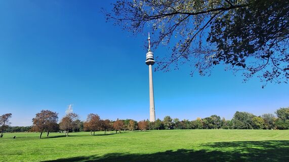 Foto von Regina Fleischmann entlang der Tour