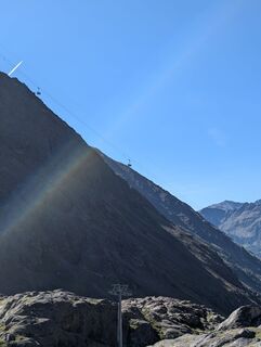 Foto von Willy entlang der Tour