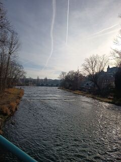 Foto de Wolfgang Kranert a lo largo del recorrido
