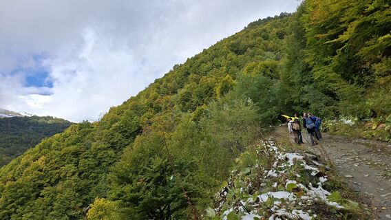 Photo de Sase Dinev le long du parcours