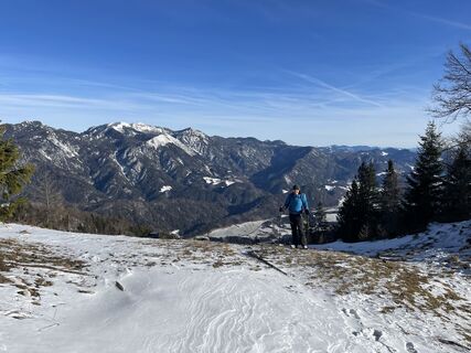 Foto von Karl Hohenwarter entlang der Tour