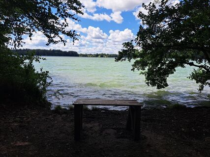 Foto de Sabine Krohn a lo largo del recorrido